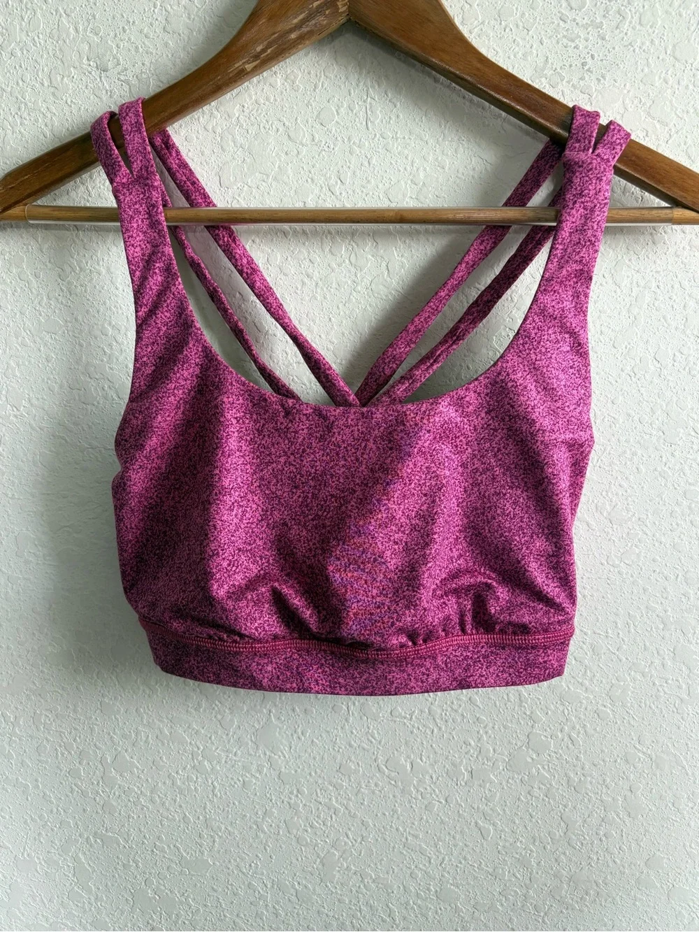 Lululemon Lil Energy Bra Rio Mist Pink Paradise Red Grape / Pink Paradise bra